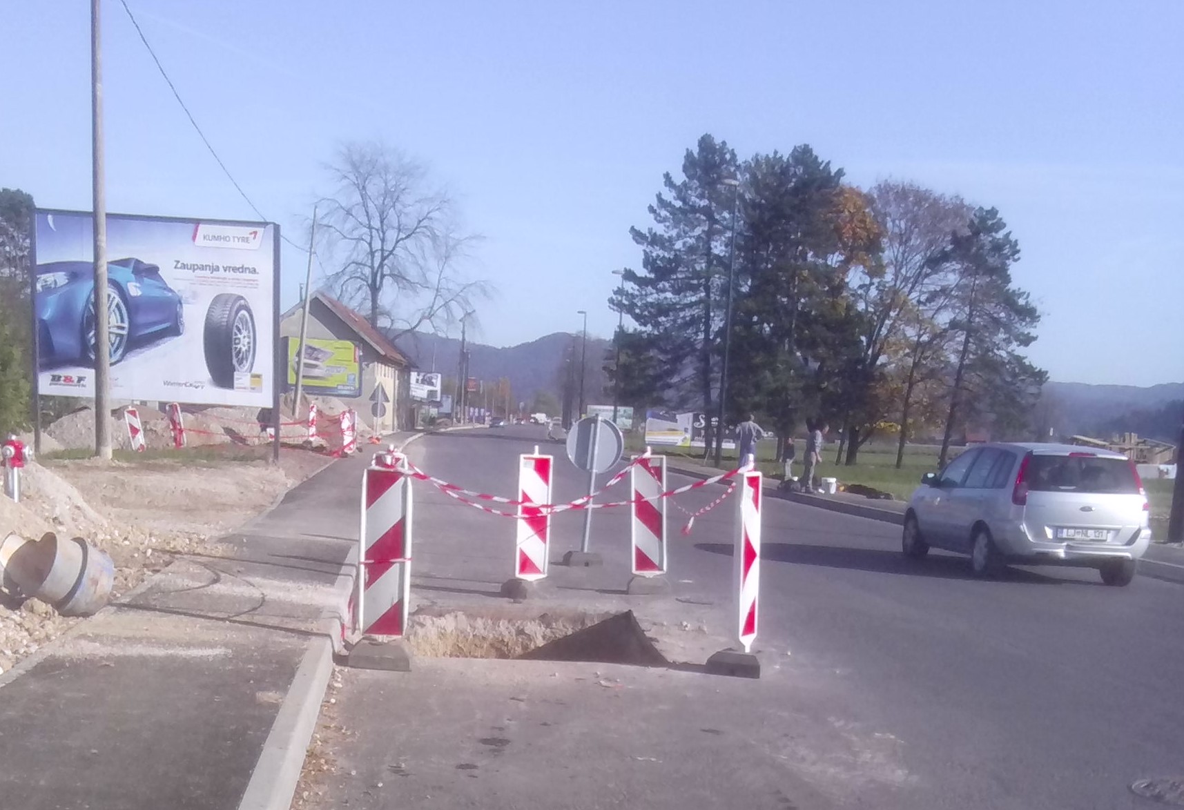 Locirana okvara vodovoda